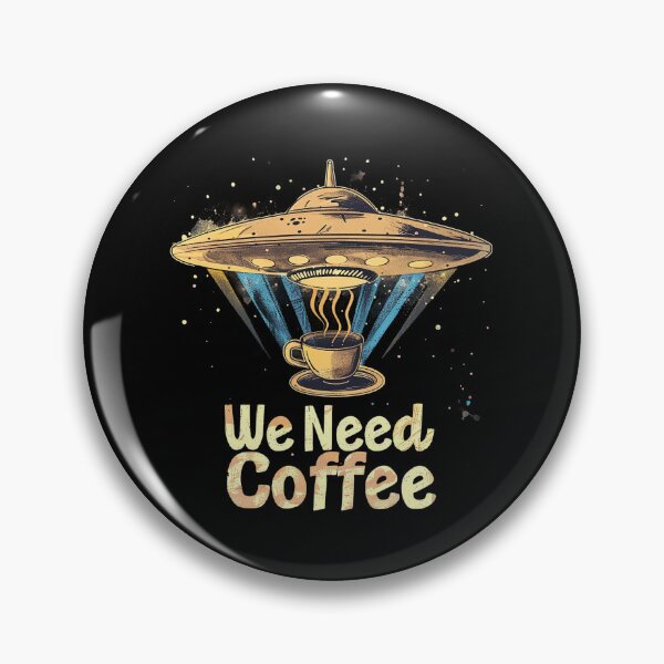 Item preview, Cosmic Brew - Alien Coffee Abduction designed and sold by RuyaFab.