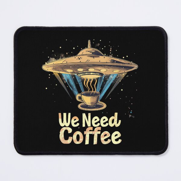 Item preview, Cosmic Brew - Alien Coffee Abduction designed and sold by RuyaFab.
