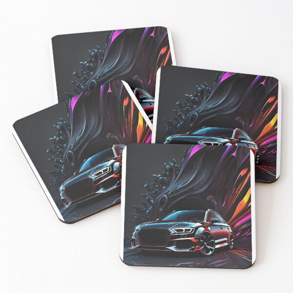 Artikelvorschau, Audi Sportsback Kombi Abstract poster design entworfen und verkauft von Salimgor Hangaround Music.