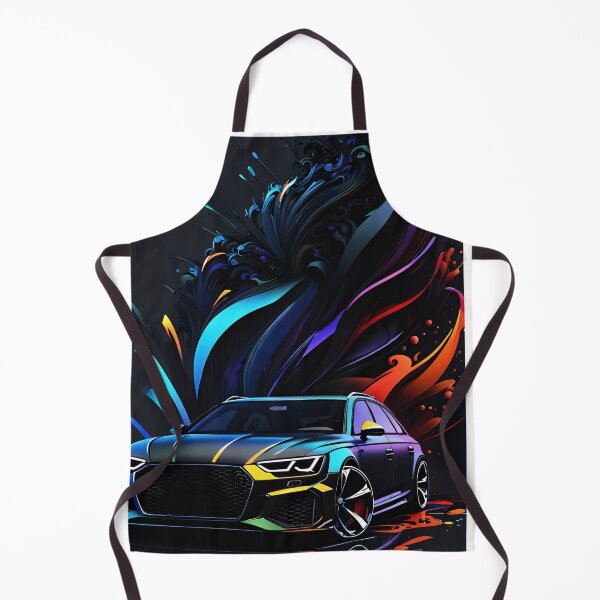 Item preview, Audi sedan station wagon abstract poster design designed and sold by Salimgor Hangaround Music.