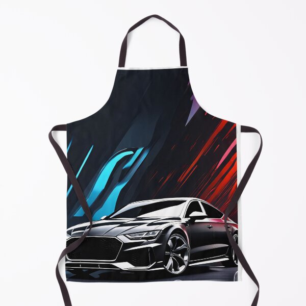 Item preview, Audi sedan silver abstract poster design designed and sold by Salimgor Hangaround Music.