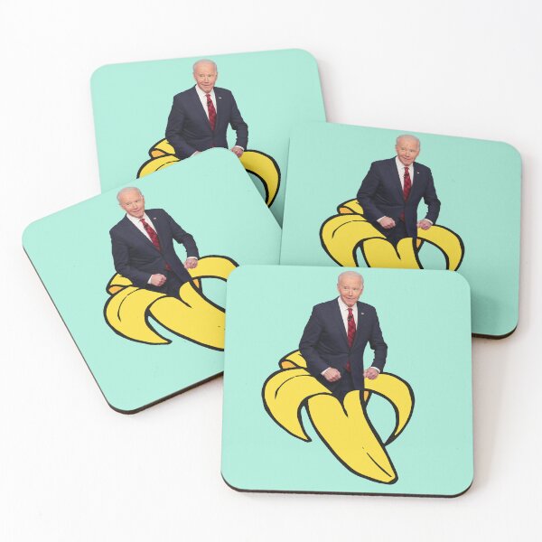 Item preview, Joe Biden In Banana Peel Meme designed and sold by Eolithic.