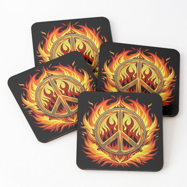 Item preview, Forged in Flames: Resilience and Peace designed and sold by AgarutanPrint.