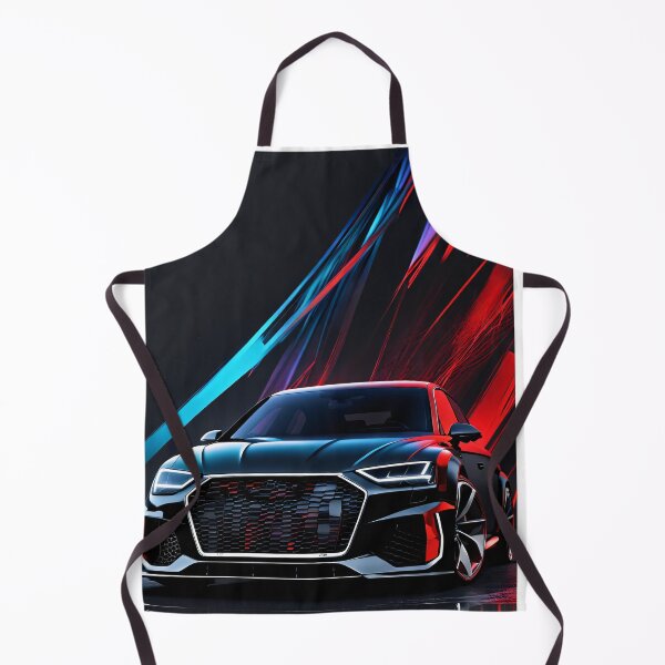 Item preview, Audi flic flac black/red Abstract poster design designed and sold by Salimgor Hangaround Music.