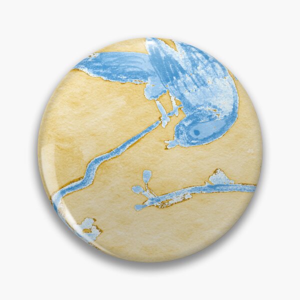 Item preview, yellow and blue cherry sakura designed and sold by Zamen.