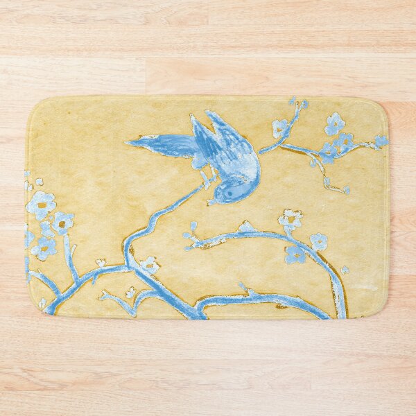 Item preview, yellow and blue cherry sakura designed and sold by Zamen.