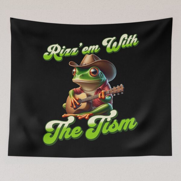 Item preview, tism frog - Rizz'em with the Tism designed and sold by JansenGS.