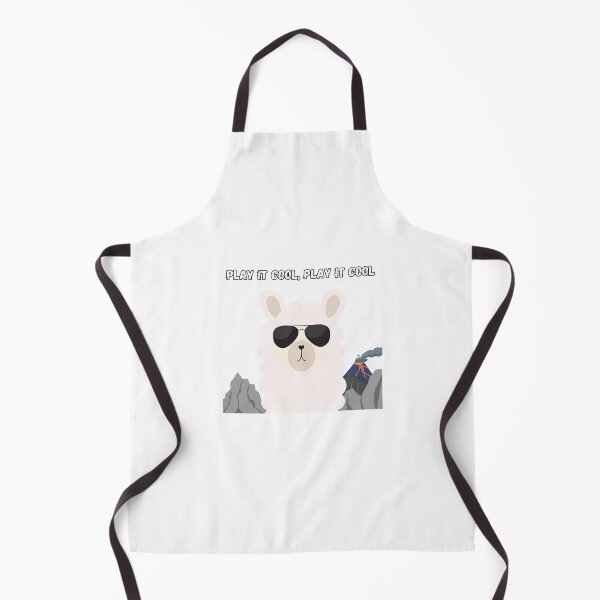 Item preview, Play it cool play it cool - Llama with sunglasses designed and sold by MrLAS.