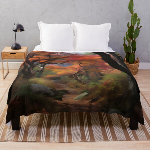 Item preview, Mystical Forest Watercolor Graphic: Autumn Serenity designed and sold by PandaTShirtShop.