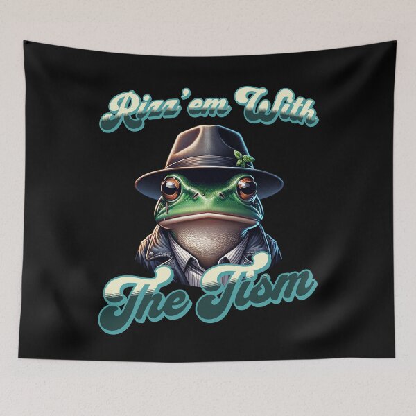 Item preview, tism frog - Rizz'em with the Tism designed and sold by JansenGS.