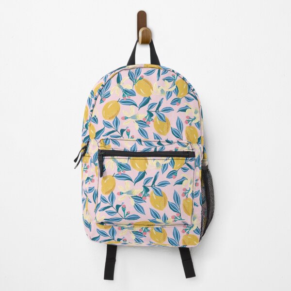 Item preview, Tropical lemons and leaves designed and sold by Aralma.
