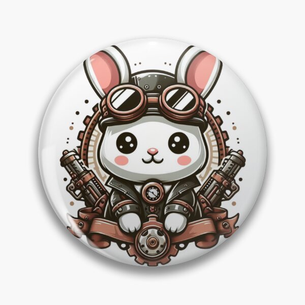 Item preview,  Steampunk Cute Bunny designed and sold by MusesWhispers.