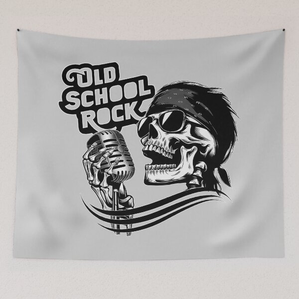 Item preview, Old School Rock designed and sold by NickTaroDesign.
