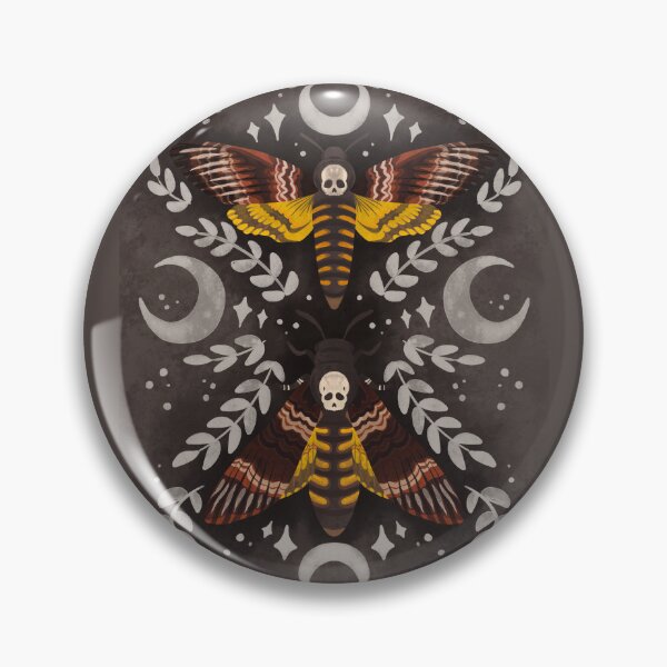 Item preview, Skull Moth designed and sold by serafineaandd.