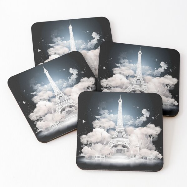Item preview, Abstract Eifel tower designed and sold by Digital Dreamscape Artistry.