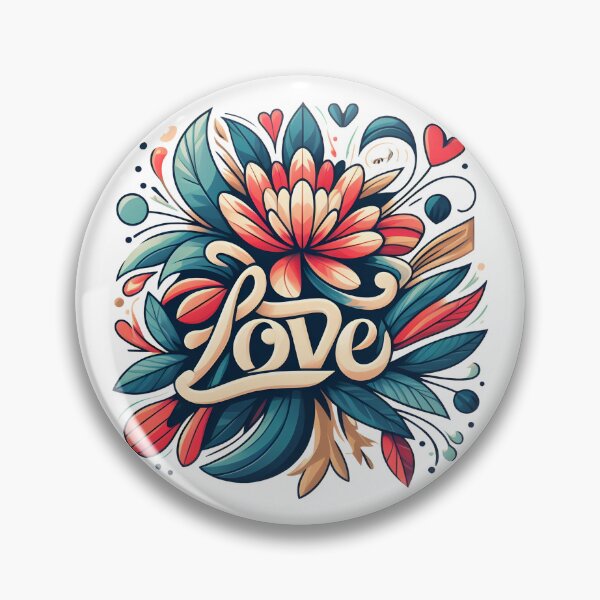 Item preview, Floral and colorful spring love designed and sold by LV-creator.