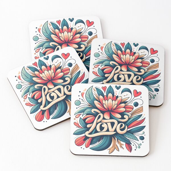Item preview, Floral and colorful spring love designed and sold by LV-creator.