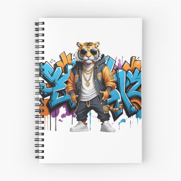 Artikelvorschau, Cooler Tiger, urbanes Graffiti entworfen und verkauft von DMiracleStore.