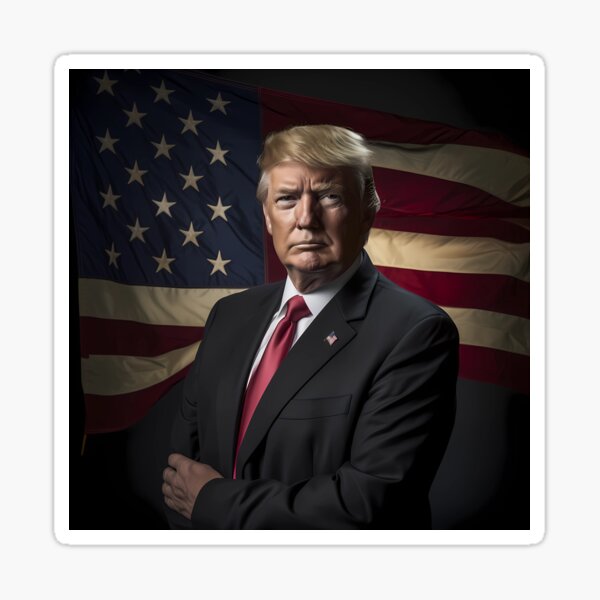 Vista previa del artículo con la obra «Trump Presidente», diseñado y vendido por AmericaFirst10.