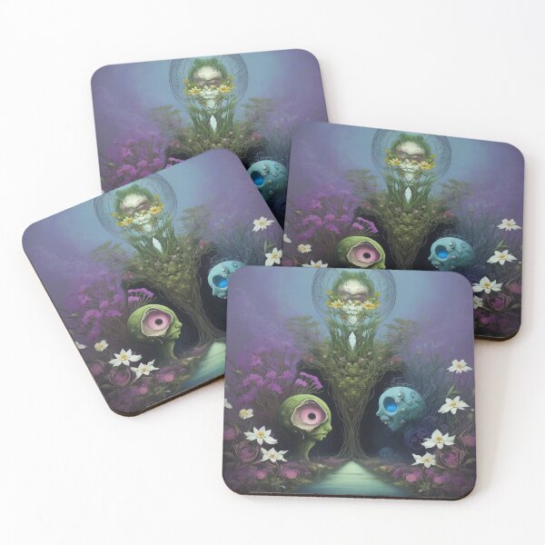Item preview, Strange Creatures At The Surreal Fantasy River designed and sold by MadnessEnvelope.