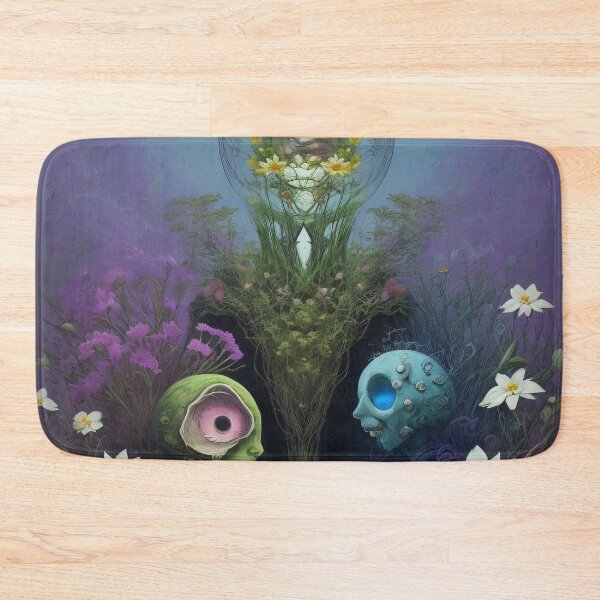 Item preview, Strange Creatures At The Surreal Fantasy River designed and sold by MadnessEnvelope.