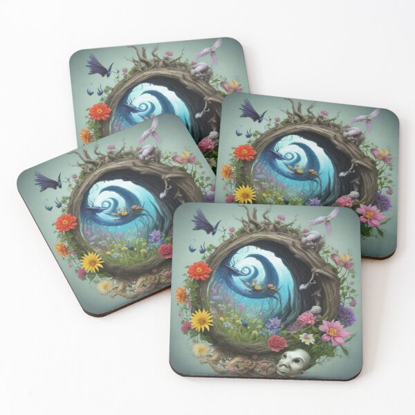 Item preview, Floral Fantasy Surrealism Flower Ring designed and sold by MadnessEnvelope.