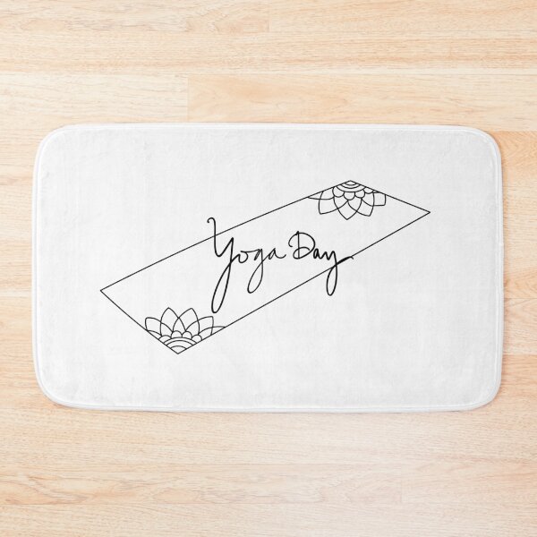Item preview, ''Yoga day'' - A cute design for yoga lovers designed and sold by OpenCloset.