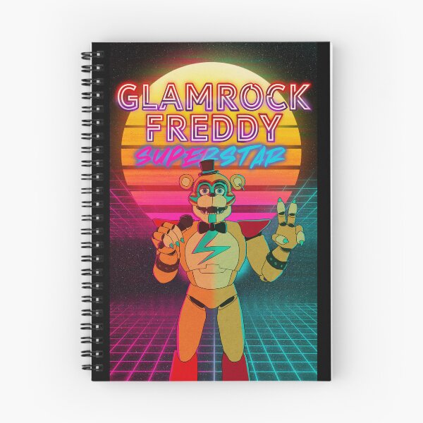 Item preview, Retrowave Glamrock Freddy  designed and sold by Emilyashdraws.