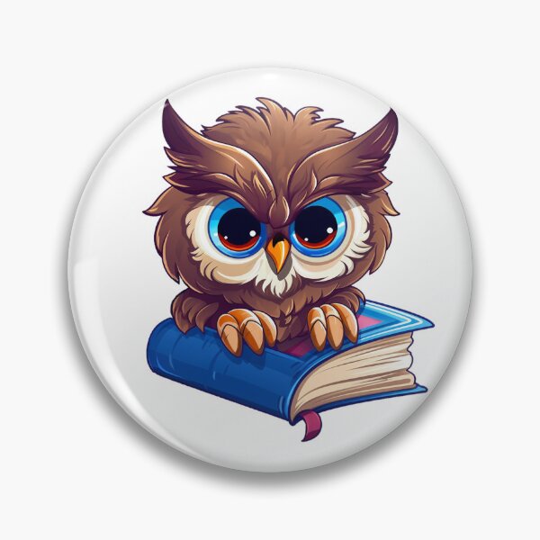 Item preview, book watcher owl designed and sold by karinKU.