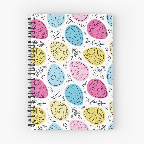 Item preview, Easter Egg and flower Pattern Pink designed and sold by BeebooDesign.