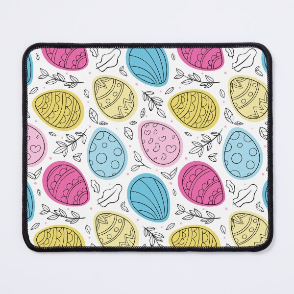 Item preview, Easter Egg and flower Pattern Pink designed and sold by BeebooDesign.