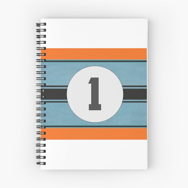 Item preview, Light Blue and Orange Racing Graphics designed and sold by mmmkei.