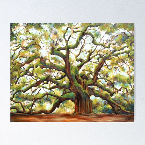 Item preview, The Angel Oak Tree designed and sold by chelita34.