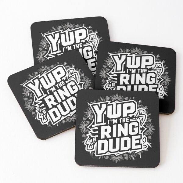 Item preview, Yup I'm The Ring Dude T-shirt/Hoody/Phones case designed and sold by justforyou2024.