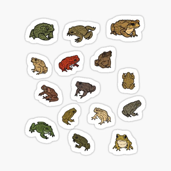 Item preview, Toads Stickers Pack designed and sold by AYOUB-SPACE.