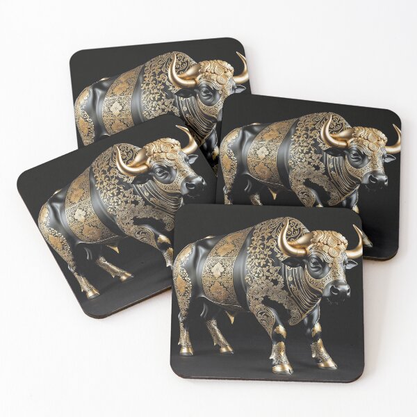 Item preview, Majestic Thai Buffalo - Golden Elegance designed and sold by Best-Art-32.