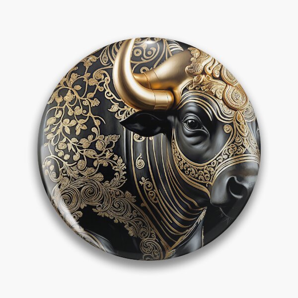 Item preview, Majestic Thai Buffalo - Golden Elegance designed and sold by Best-Art-32.
