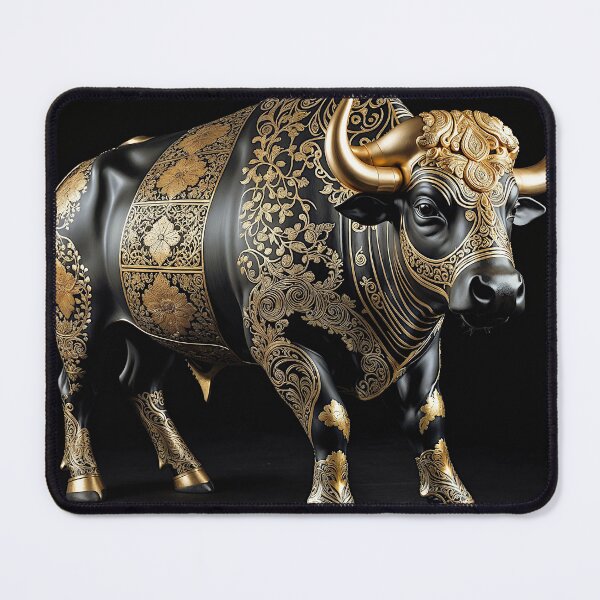 Item preview, Majestic Thai Buffalo - Golden Elegance designed and sold by Best-Art-32.