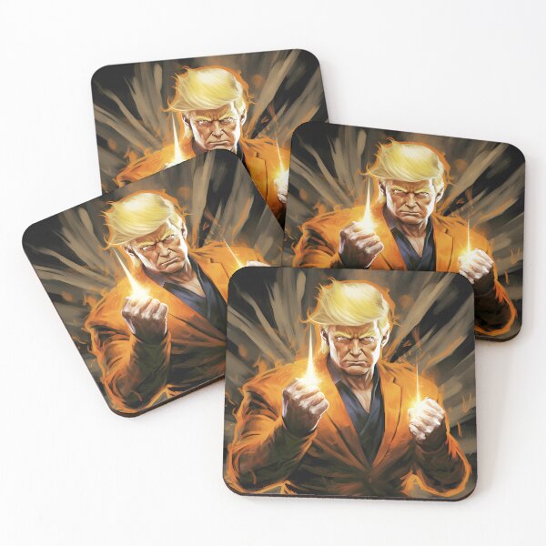 Item preview, Trump: The Saiyan Warrior designed and sold by AmericaFirst10.