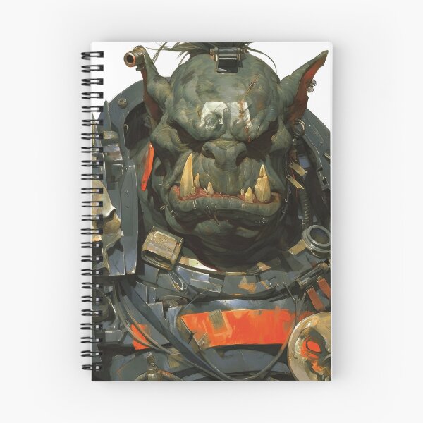 Item preview, Kriegshammer - Space Orc Warboss - Grutskraga Gutlug designed and sold by Lost Idols Productions General Shop.