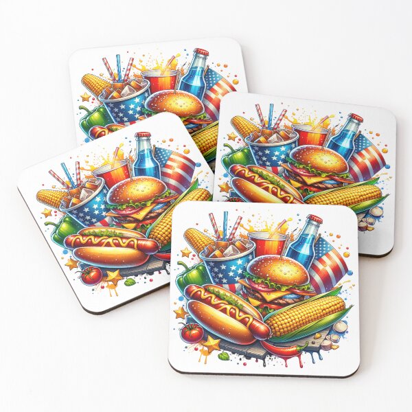Item preview, Summertime Sizzle A Festive 4th of July BBQ Graphic designed and sold by DreamPerception.