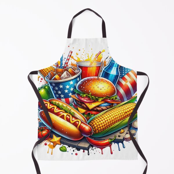 Item preview, Summertime Sizzle A Festive 4th of July BBQ Graphic designed and sold by DreamPerception.
