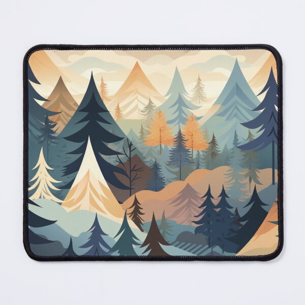 Item preview, Forest Nature Landscape Pattern designed and sold by NicolasGlowArt.