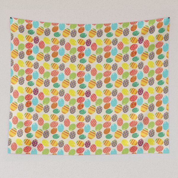 Item preview, Easter Egg Colorful Pattern designed and sold by BeebooDesign.