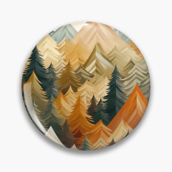 Item preview, Landscape Forest Pattern designed and sold by NicolasGlowArt.