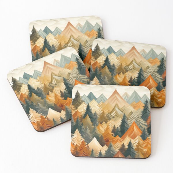 Item preview, Landscape Forest Pattern designed and sold by NicolasGlowArt.