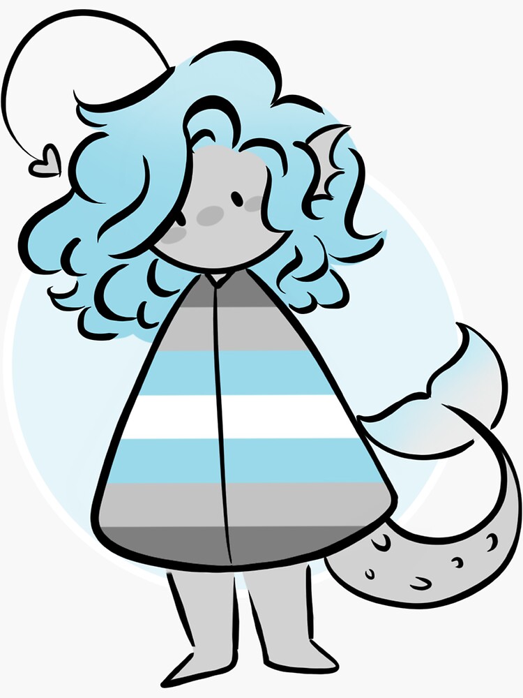 "Demiboy" Sticker by Rainb0w-S0da | Redbubble