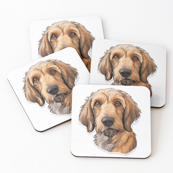 Item preview, Cute Basset Fauve De Bretagne Mom Dad Guardian Angel Best Friend Doggie Paw designed and sold by SMARTKIT  DESIGNAGENCY.