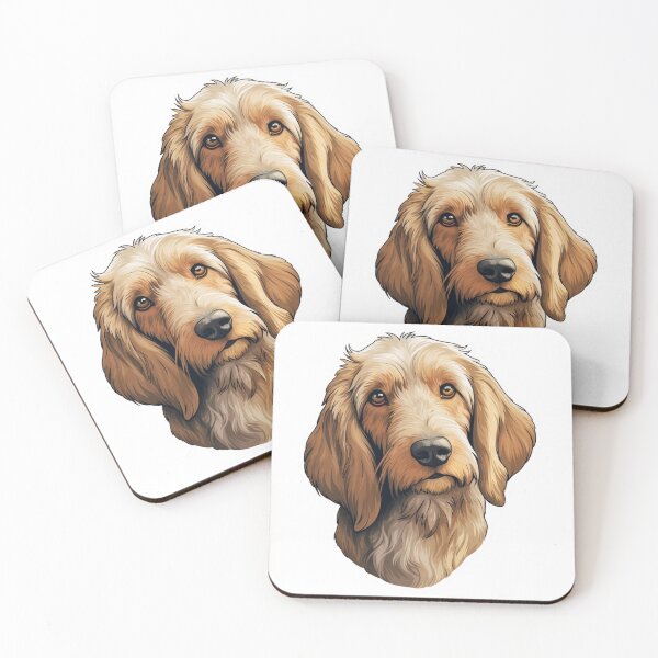 Item preview, Cute Basset Fauve De Bretagne Mom Dad Guardian Angel Best Friend Doggie Paw designed and sold by SMARTKIT  DESIGNAGENCY.