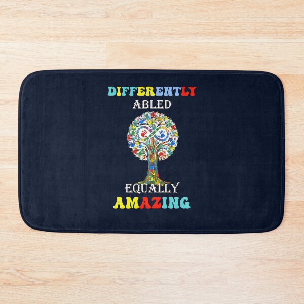 Item preview, Autism Support Differently Abled Equally Amazing Autism Awareness designed and sold by Cute & Sassy Custom Gifting Boutiques.
